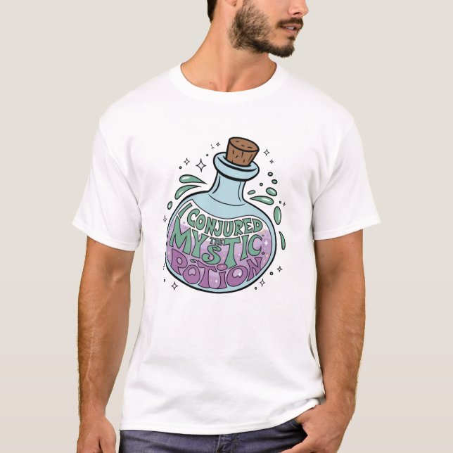 T-shirt J'Ai Blessé La Potion Mystique (Devant)