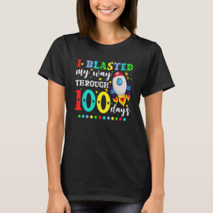 T-shirt J'Ai Blessé Mon Chemin À Travers 100 Jours Enfants