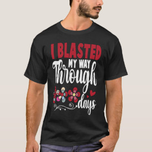 T-shirt J'Ai Blessé Mon Chemin Pendant 100 Jours Enfants 1