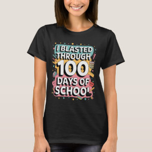 T-shirt J'Ai Blessé Pendant 100 Jours De Thé De 100E Jour 