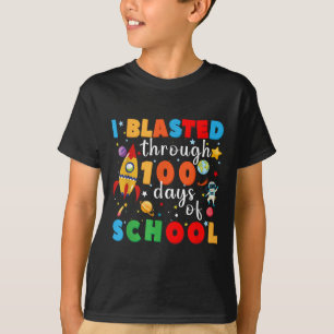 T-shirt J'Ai Blessé Pendant 100 Jours D'Enseignant Du Pers