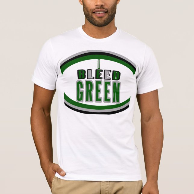 T-shirt J'Ai Bleu Green (Devant)