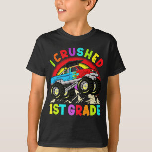 T-shirt J'ai broyé la 1ère classe Monster Truck Graduation