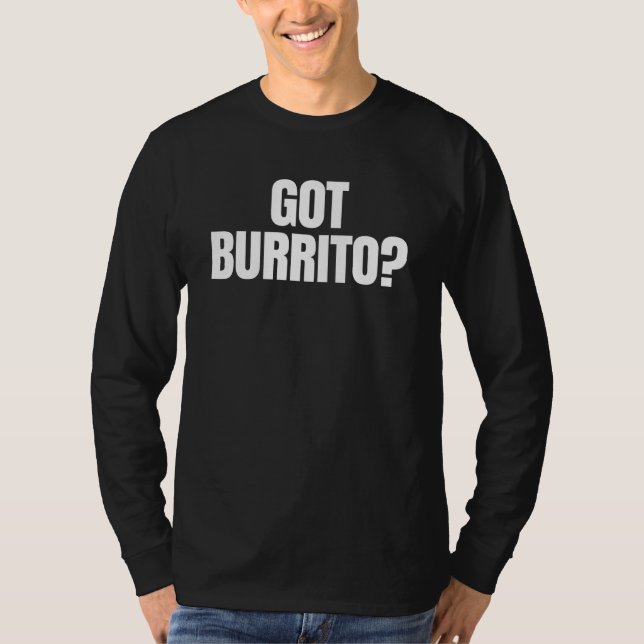 T-shirt J'ai Burrito (Devant)