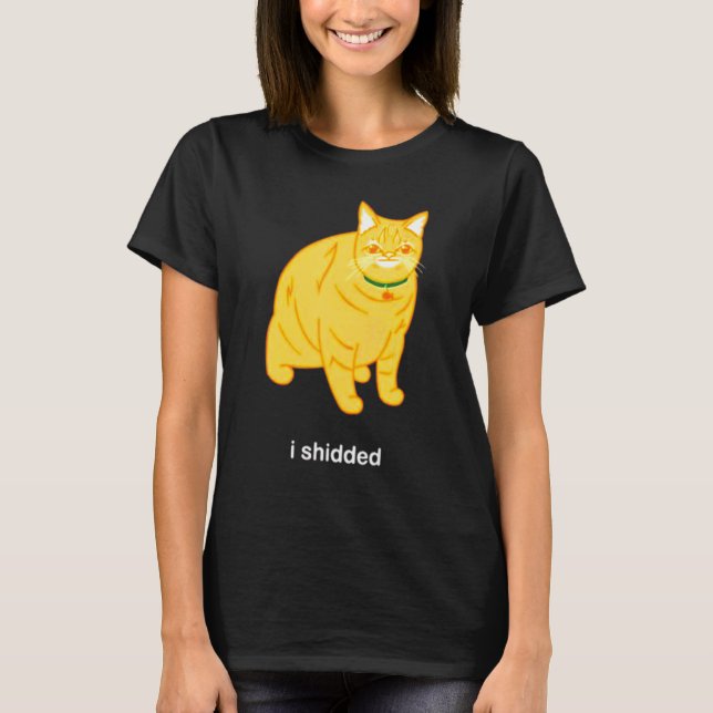 T-shirt J'ai caché le mème de chat (Devant)
