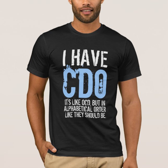 T-shirt J'ai CDO (Devant)