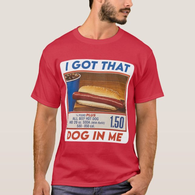 T-shirt J'ai Ce Chien En Moi (Devant)