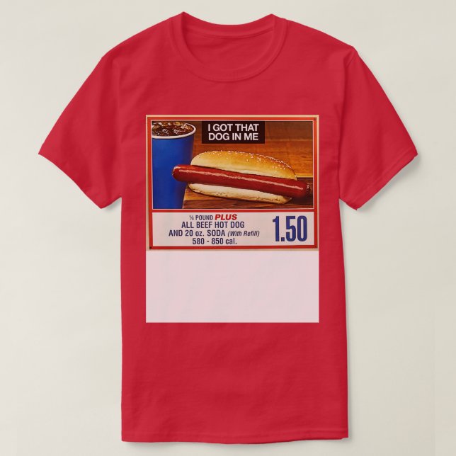 T-shirt J'ai ce chien en moi (Design devant)