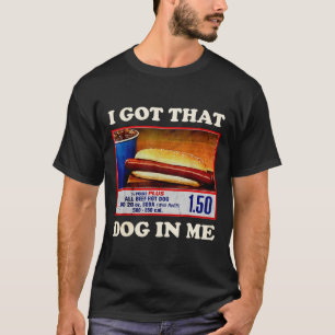 T-shirt J'Ai Ce Chien En Moi Drôle Combo 4 juillet Vintage
