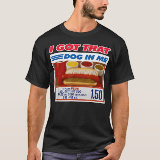 T-shirt J'ai Ce Chien En Moi Drôle Hotdog Noël Moche
