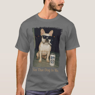 T-shirt J'ai Ce Chien En Moi Drôle Mème De Bouledogue Fran