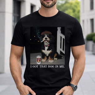 T-shirt J'ai Ce Chien En Moi, Mème Amusant de Bernedoodle