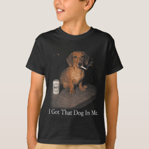 T-shirt J'ai ce chien en smoking drôle de teckel pour homm