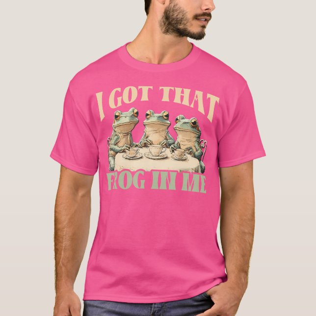 T-shirt J'Ai Cette Grenouille En Moi (Devant)
