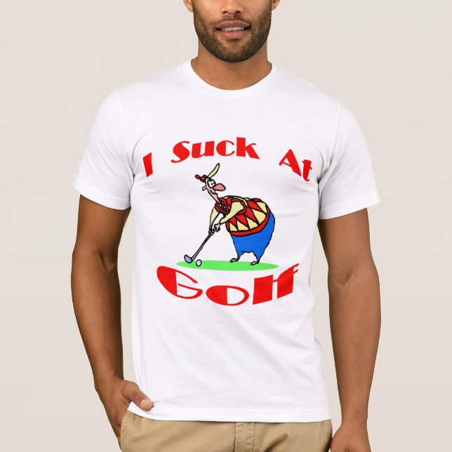 T-shirt J'Ai Chauffé Au Golf (Devant)