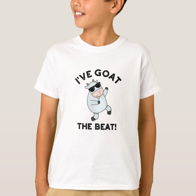 T-shirt J'ai chèvre Le Beat Funny Animal Pun (Devant)