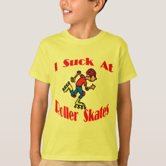 T-shirt J'Ai Chuté À Roller Skates