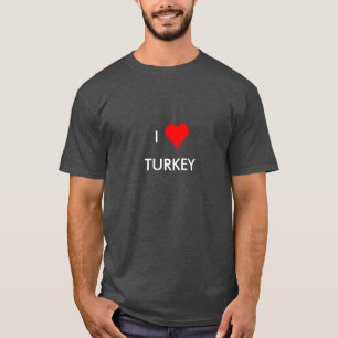 T-shirt j'ai coeur turquie