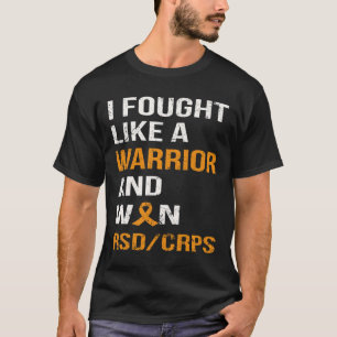 T-SHIRT J'AI COMBATTU COMME UN GUERRIER ET J'AI GAGNÉ RSD