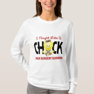 T-shirt J'ai combattu comme un survivant de chirurgie