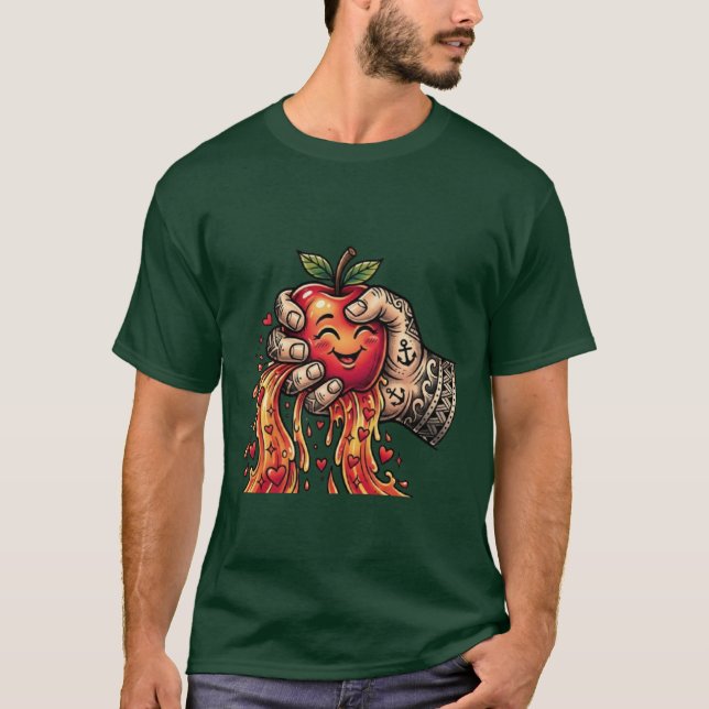T-shirt J'ai craqué pour toi (Devant)