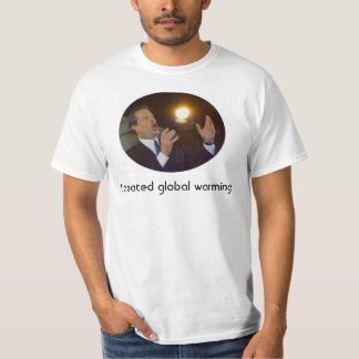 T-shirt J'ai créé le réchauffement climatique