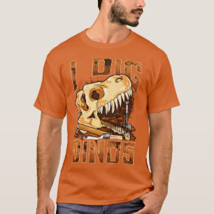 T-shirt J'Ai Creg Dinos Dinosaur Paléontologiste Fossiles