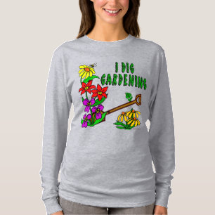 T-shirt J'Ai Creg Gardening Gardener Dit :