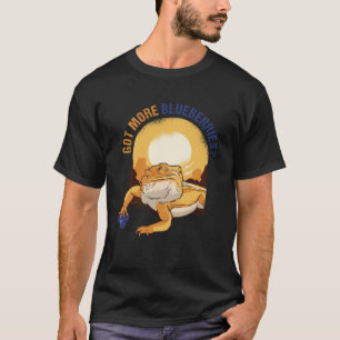 T-shirt J'Ai D'Autres Bleuets Dragon Lizard Beardi