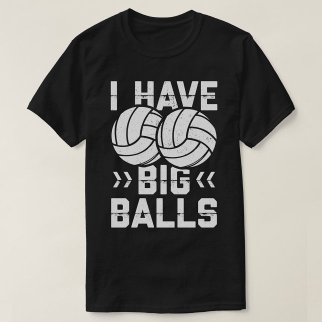 T-shirt J'ai de grandes boules (Design devant)