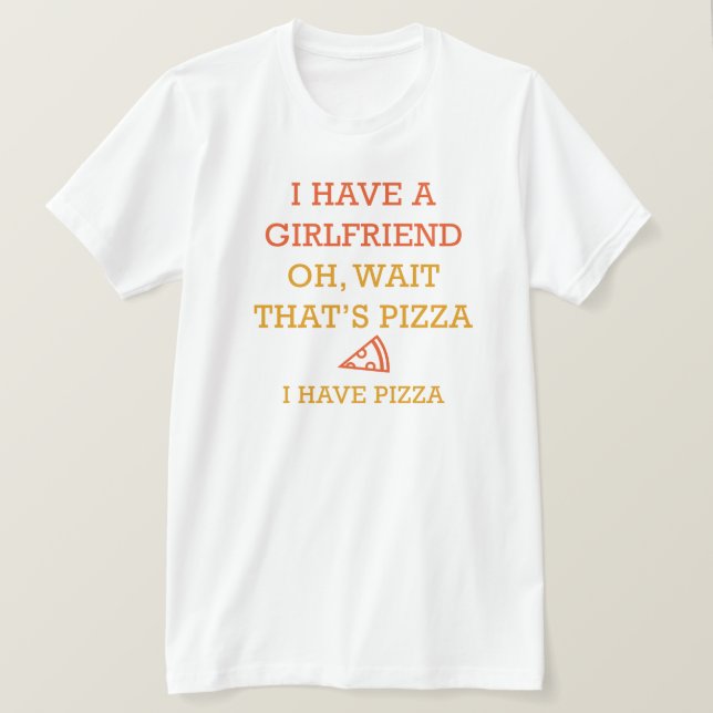 T-shirt J'Ai De La Pizza (Design devant)