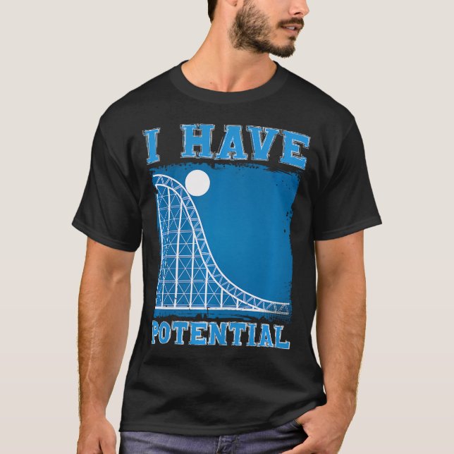 T-shirt J'ai de l'énergie potentielle (Devant)