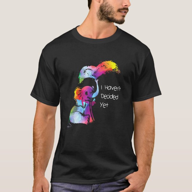 T-shirt J'Ai Décidé Mais Rainbow Genderflexible Pride (Devant)