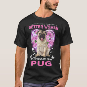 T-shirt J'Ai Demandé À Dieu De Me Faire Une Meilleure Femm
