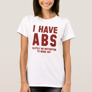 T-shirt J'Ai Des Abs