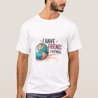 T-shirt j'ai des amis partout