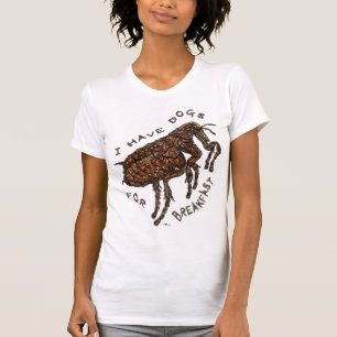 T-shirt J'ai des chiens pour le petit-déjeuner