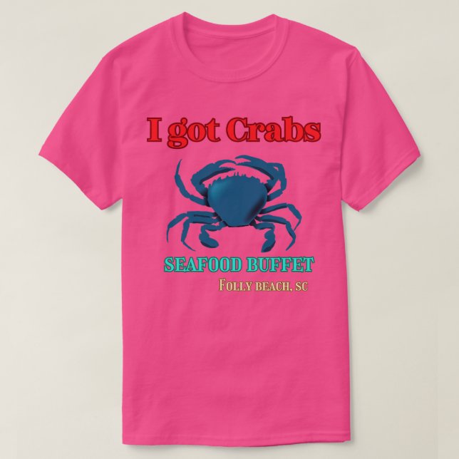 T-shirt J'ai des crabes (Design devant)