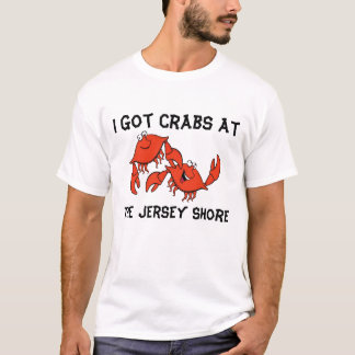 T-shirt J'Ai Des Crabes À Jersey Shore