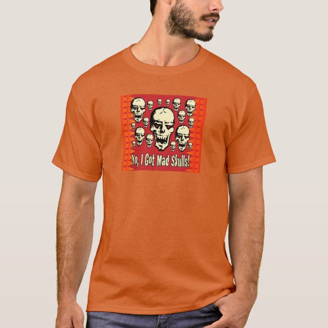 T-shirt J'Ai Des Crânes Mad BG-02 (Devant)
