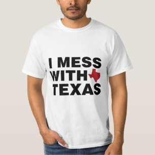 T-shirt J'ai des ennuis avec le Texas
