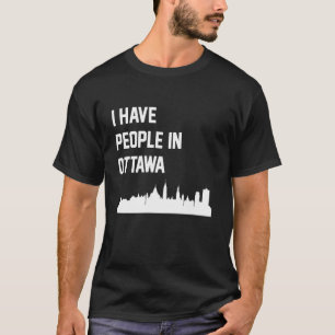 T-shirt J'ai des gens à Ottawa Ontario Canada