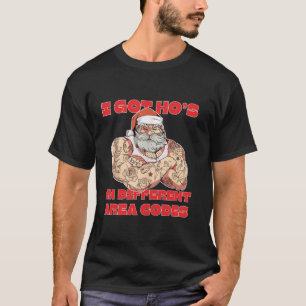 T-shirt J'Ai Des Hos Dans Différents Codes De Zone Thug Pè