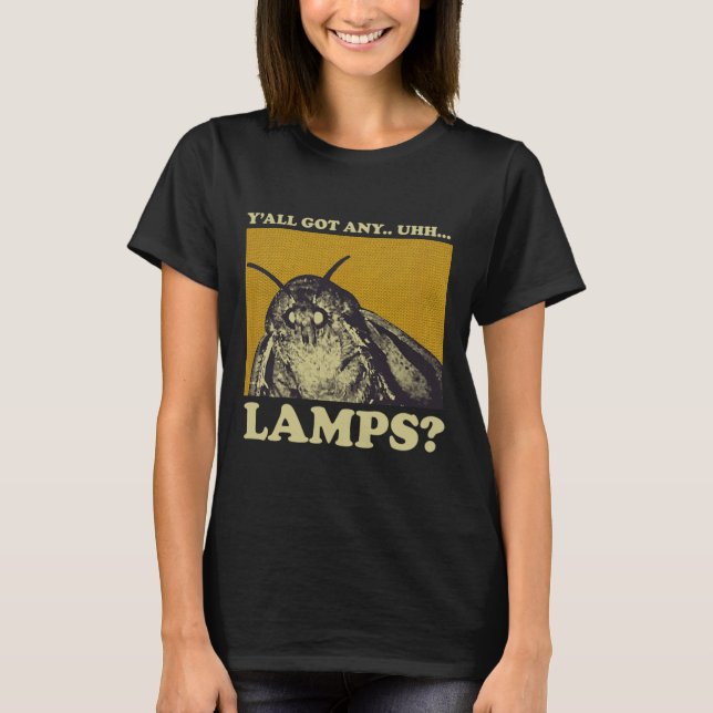 T-shirt J'Ai Des Lampes, Un Mème D'Insecte De La Mousse (Devant)