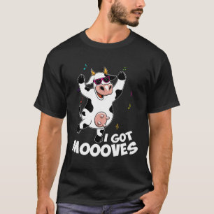 T-shirt J'ai des mouvements Vache chantant et dansant