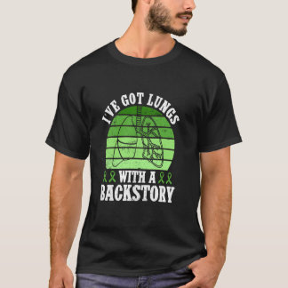 T-shirt J'ai des poumons avec une histoire Transplantatio