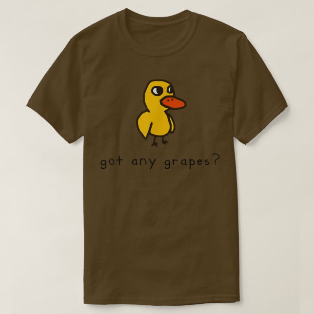 T-shirt J'ai des raisins drôles (Design devant)
