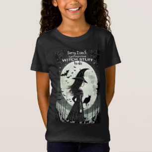 T-Shirt J'ai des trucs de sorcière importants à faire Hall