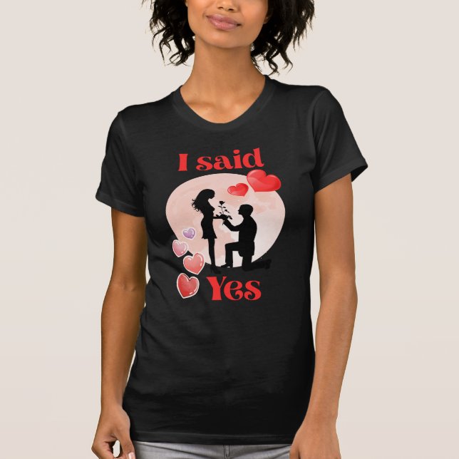 T-shirt J'ai dit Oui (Devant)