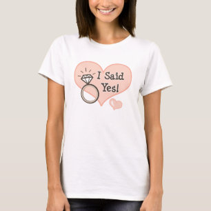 T-shirt J'Ai Dit Oui Débardeur nuptial